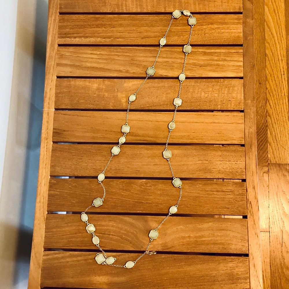 Ann Taylor Long Jewel Necklace